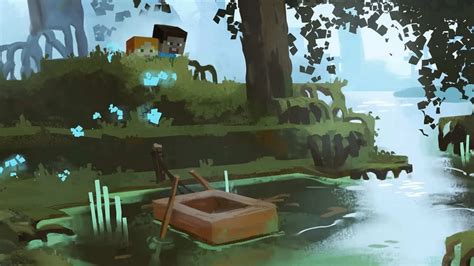 Mojang Changed Minecraft The Wild Update Concept Art Fans Mock The