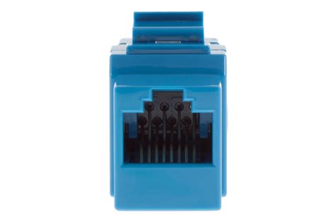 See all condition definitions : Cat5e RJ45 Inline Coupler Type Keystone Jack, Blue ...