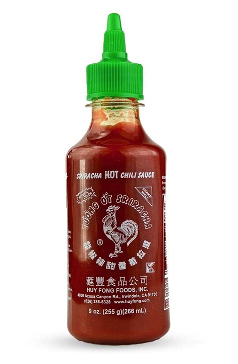 Huy Fong Sriracha Hot Chili Sauce 9 Ounce Bottle Lebanon Ubuy