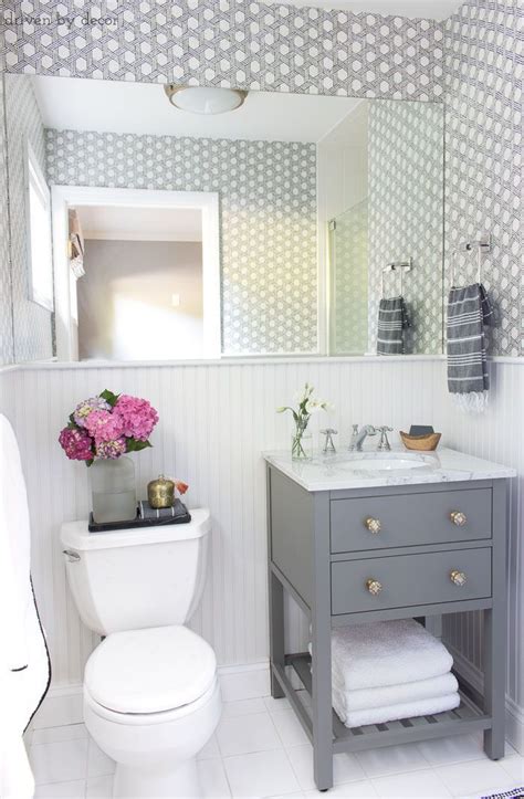 Our Guest Bathroom Went From Sad And Dated To Stylishly Beautiful With