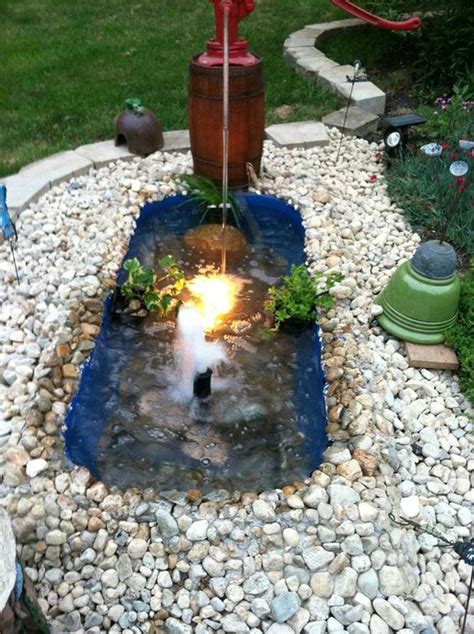 Old bathroom tubs can be submerged completely into the earth or make freestanding water tanks with fountains adding fountains to bathtub ponds turns them into gorgeous displays that enhance yard. 10 Amazing Bathtub Ponds to Spruce Up Your Backyard