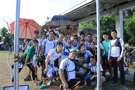 Dlsu Archery The Green Archers During The 7th Trimeet