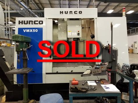 Used Hurco Vertical Machining Center Vmx 50 For Sale