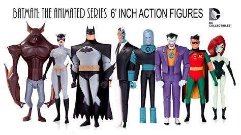 Batman The Animated Series 6 Action Figures Dc Collectibles Wave 1 And 2