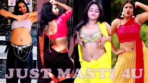 Belly Dance Hip Swing Hot Saree Dance Compilation 2022 Just Masti 4u Youtube