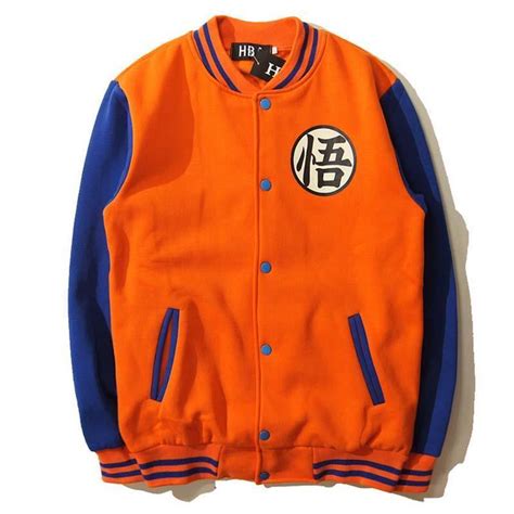 We offer goku, vegeta, and even capsule corp fleece jackets which are available in sizes from small to 5xl. Dragon Ball Z Son Goku Jacket | dragonballzmerchandise.com