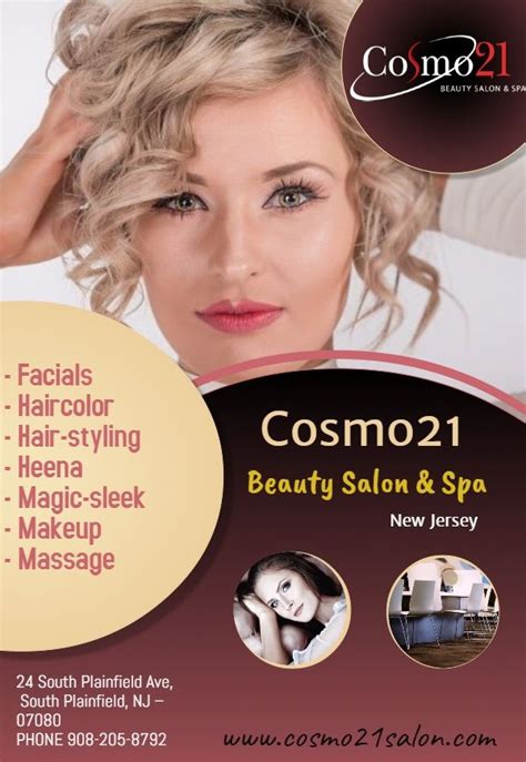 welcome to cosmo21 salon and spa in new jersey we are 1 beauty salon and spa nj and providing