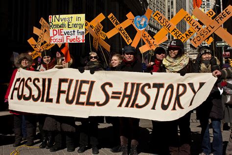 Industry Backlash Against Fossil Fuel Divestment Forces The Question Which Side Are You On