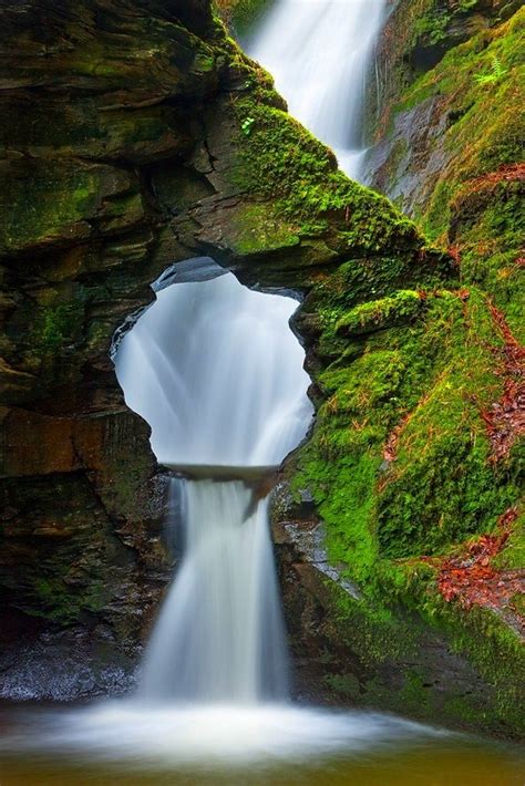 St Nectans Glen Waterfalls Cornwall Uk Haunting
