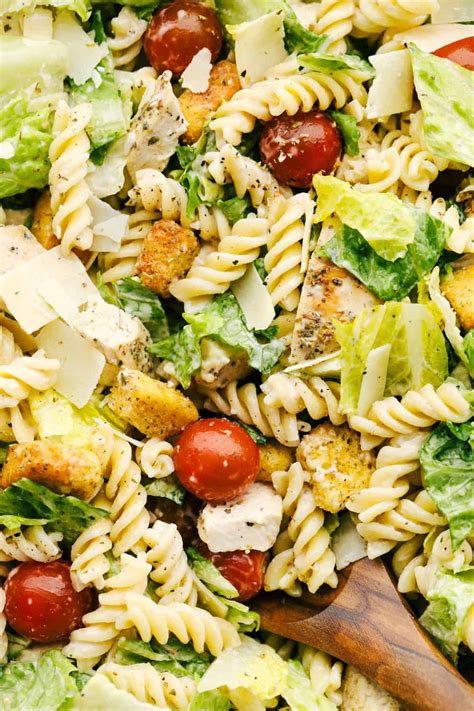 Chicken Caesar Pasta Salad The Recipe Critic