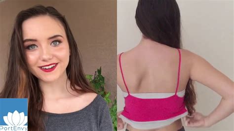 How To Put On And Take Off A Sports Bra Youtube