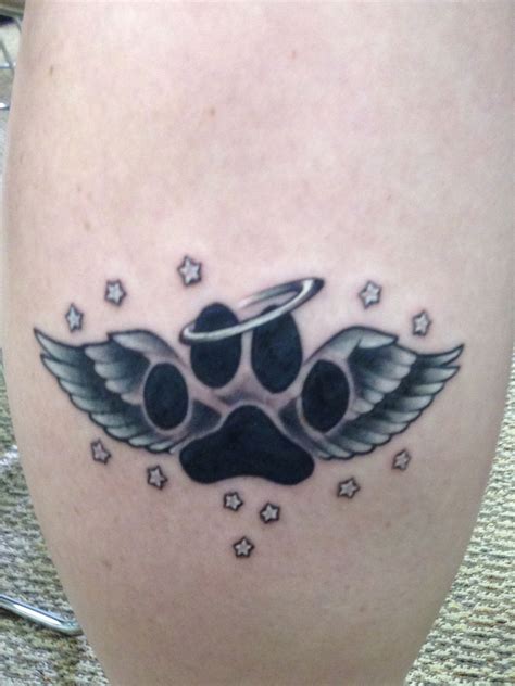 In memory of my beautiful baby girl, Dory. | Pawprint tattoo, Pet