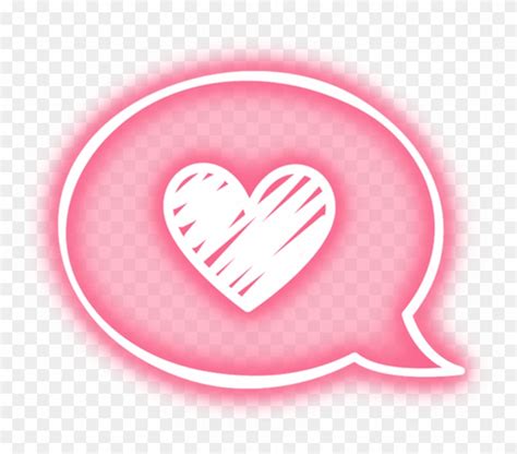 Kawaii Heart Transparent Aesthetic Cute Pink Stickers Pastel Goth