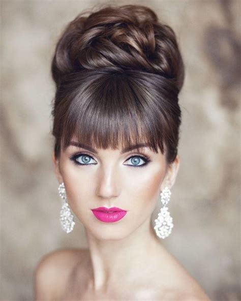 wedding hairstyles with bangs 30 best looks guide for 2023 long hair with bangs hairstyles