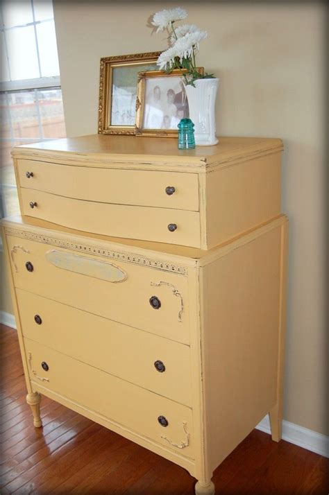 Love The Color Here Too Yellow Painted Furniture Furniture Painting
