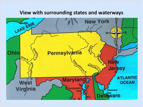 Ppt Name Location Climate Landforms And Regions Of Pennsylvania