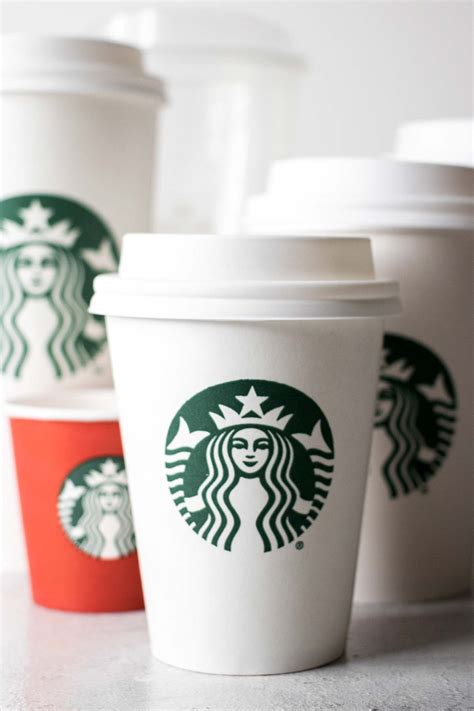 Starbucks Drink Sizes Coffee At Three