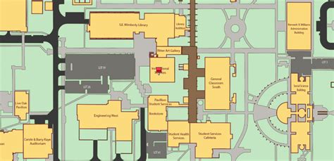 Fau Boca Raton Campus Map World Map Gray