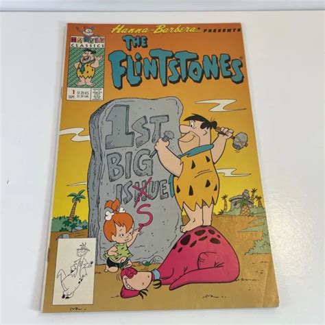 Flintstones Vol 2 1 September 1992 Harvey Comics Hanna Barbera Comic