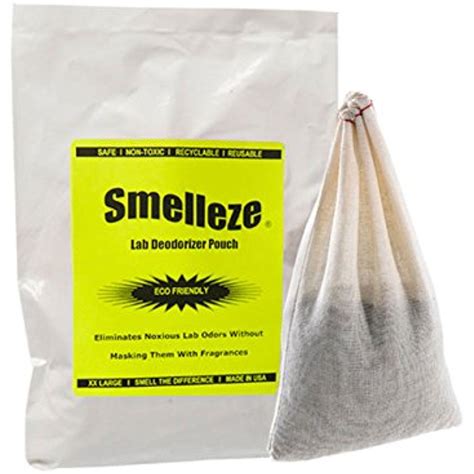 Smelleze Reusable Lab Smell Removal Deodorizer Pouch Destroys Odor