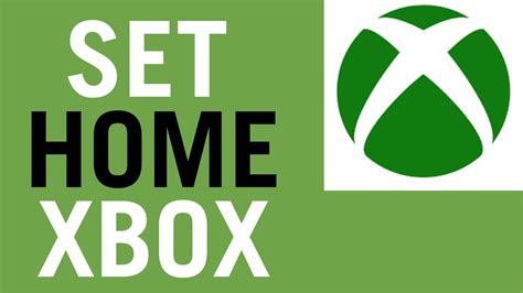 How To Set Home Xbox On Xbox One Youtube