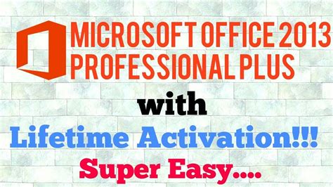 How To Install Ms Office 2013 Professional Plus With Lifetime