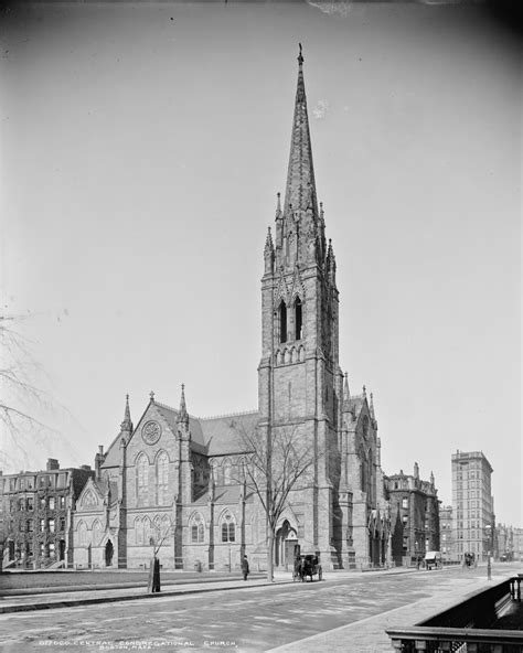 Central Congregational Church Boston Lost New England
