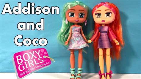 Boxy Girls Addison And Coco Youtube