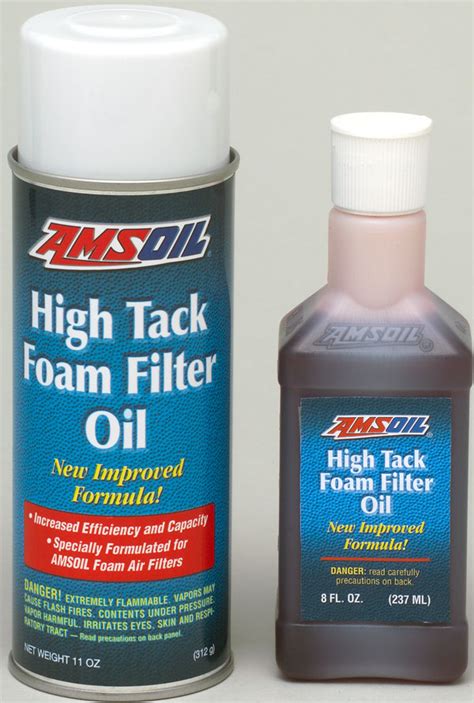 Amsoil High Tack Foam Filter Oil