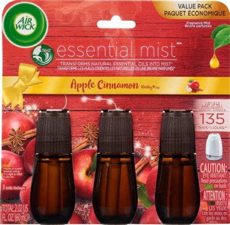 Air Wick Apple Cinnamon Essential Mist 3 Pack 3 Pk 202 Oz Pick