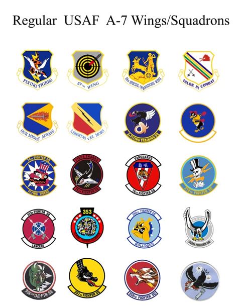 A 7 Squadrons A 7 Corsair Ii Association Inc
