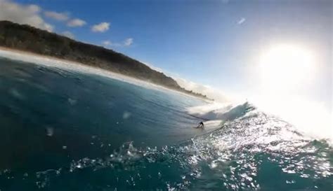 Raw Pov Footage Of Nathan Florence Caught Inside At Third Reef Pipe