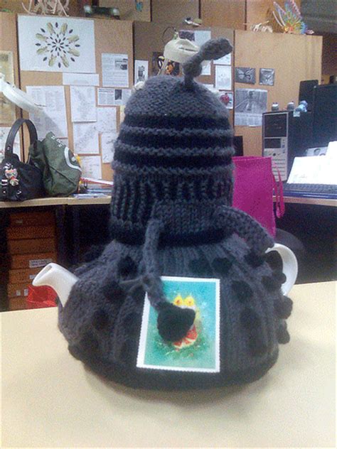 ‘doctor Who Thing Of The Day Dalek Tea Cosy