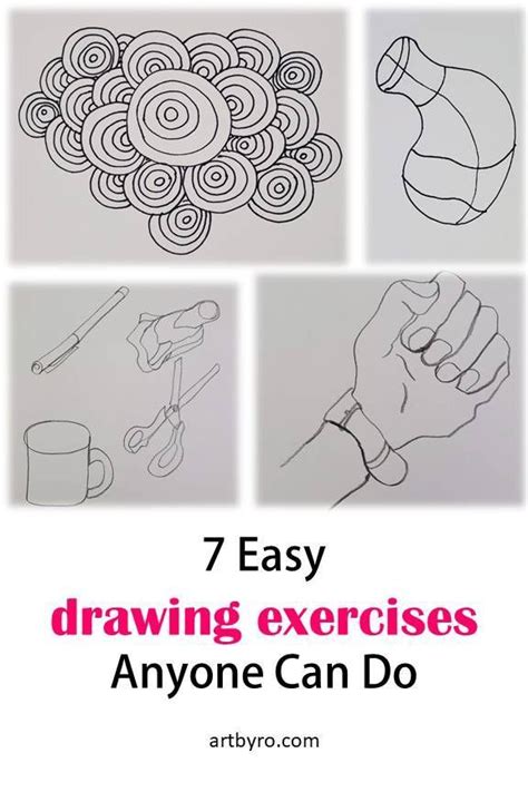 How To Do Drawing Exercises And Warm Up Sketching Art By Ro Improve