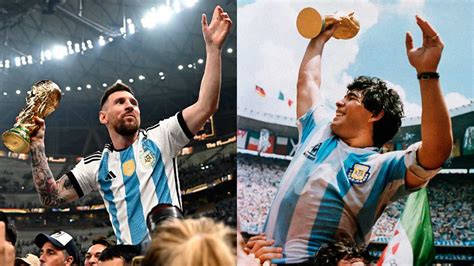 Messi Emula Foto De Maradona En Mundial De 1986 Uno Tv
