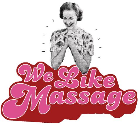 Massages Menu Salon We Like Massage