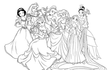 Op zoek naar speelgoed met de disney prinsessen in de hoofdrol? Disney Prinsessen Kleurplaat / Alle Disney prinsessen ...