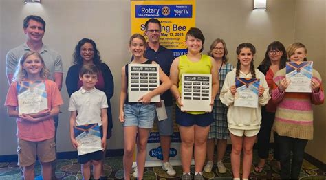 Rotary Club Of Peterborough Celebrates Top Spellers Of Rotary Spelling