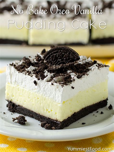 Easy Oreo Pudding Layer Dessert No Bake Oreo Dessert With Cream