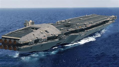 Unveiling The Mighty Giant America S New Huge Aircraft Carrier Leaves The World In Awe Video