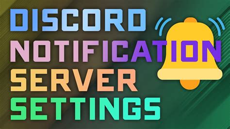 How To Manage Your Discord Server Notification And Privacy Settings No