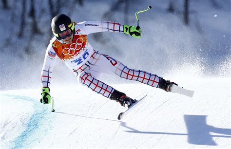 Krystof Kryzl Of The Czech Republic Competes In The Downhill Run Of The