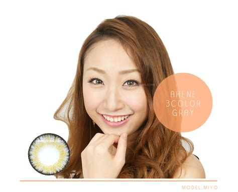 Ahene 3 Gray Contact Lens For Farsighted Oh My Lens