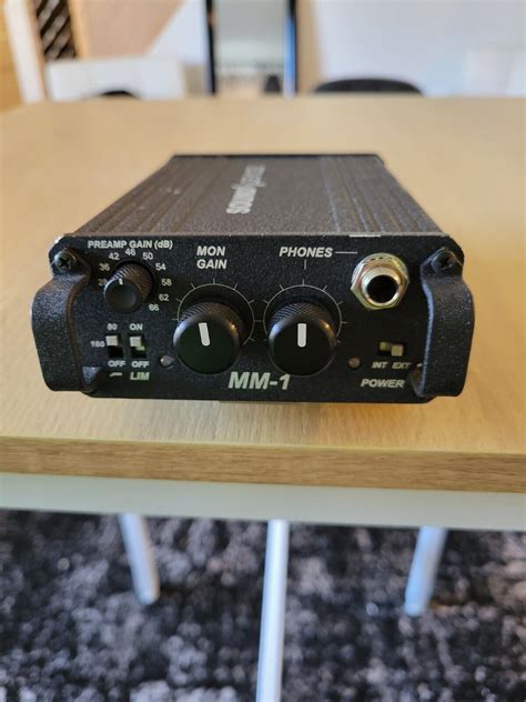 Sound Devices Mm 1 Single Channel Mic Preampheadphone Monitor Ebay