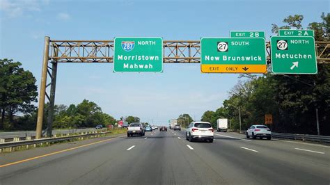 I 287 North In New Jersey Start Point Nj 440 To Exit 14 Nj 22