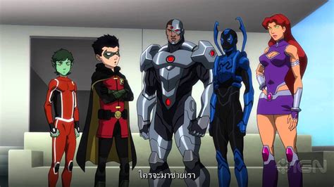 ตัวอย่างซับไทย Justice League Vs Teen Titans Youtube
