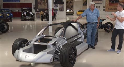 Divergent Blade 3d Printed Supercar Visits Jay Lenos Garage