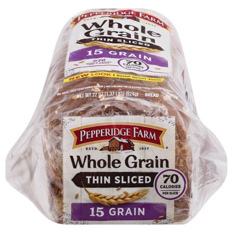 Save On Pepperidge Farm Whole Grain Bread 15 Grain Thin Sliced Order