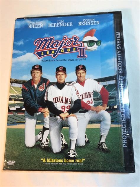 Major League Ii 2 Dvd Charlie Sheen Tom Berenger Corbin Bernsen Comedy