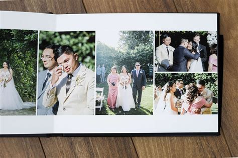 Layflat Wedding Album With Stunning Fine Art Photography